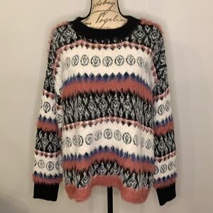 Eesome ee:some NWOT super soft fuzzy oversized sweater L